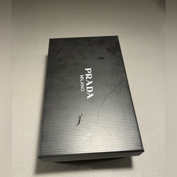 Prada shoes size 12 with box and shoes bag - Picture 8 of 9